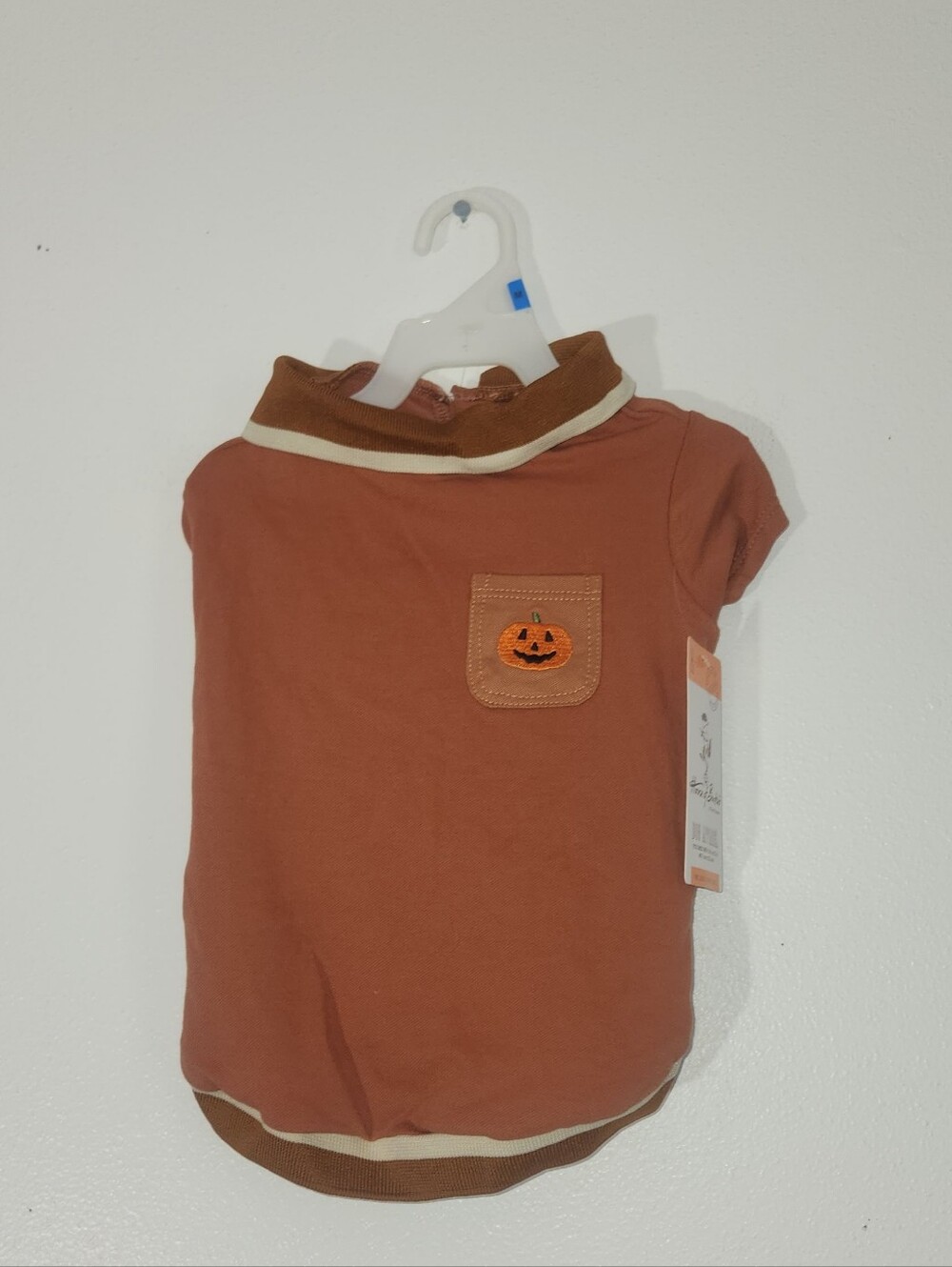 Dog House Of Barker  Pocket Tee - Rust Orange